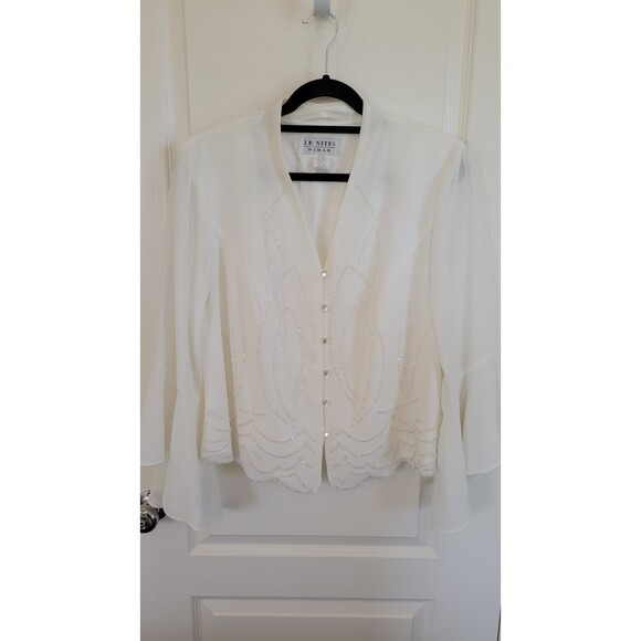 Vintage J.R. Nites Beaded Skirt and Blazer - Picture 1 of 6